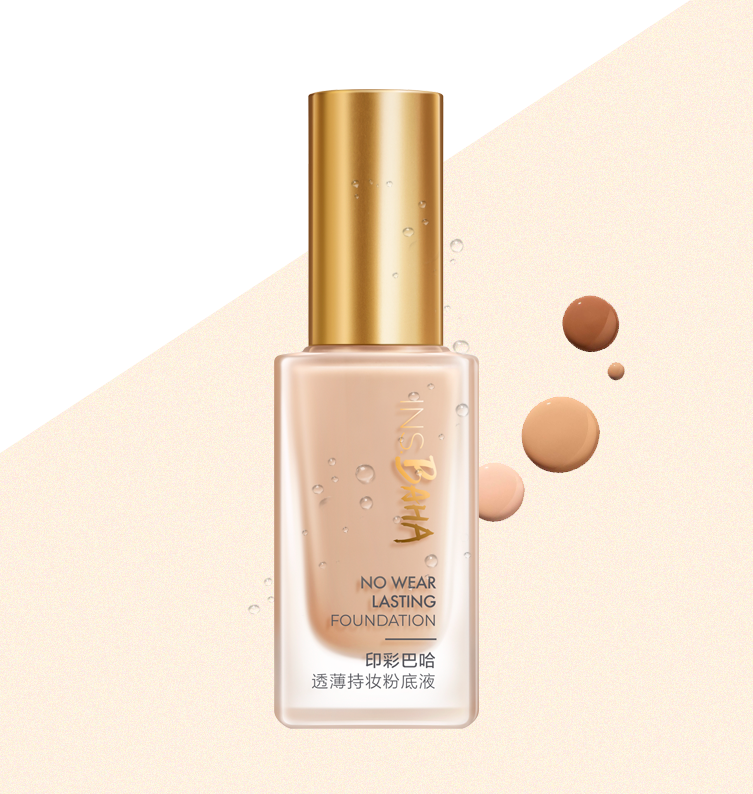 非凡国际印彩巴哈透薄持妆粉底液-柔雾型/柔润型